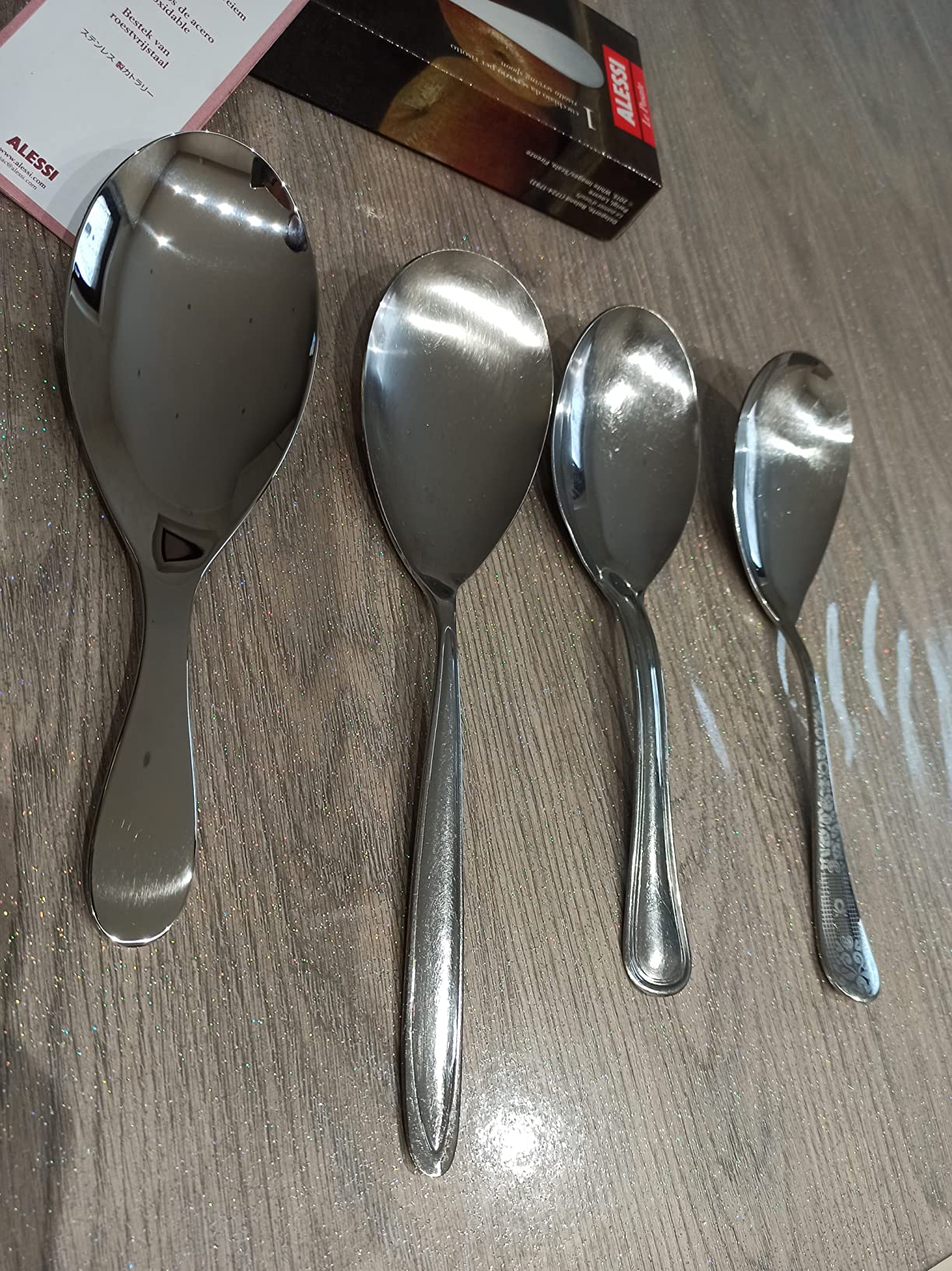 Alessi Eat.It WA10/27 Cucchiaio Risotto 22 cm Inox