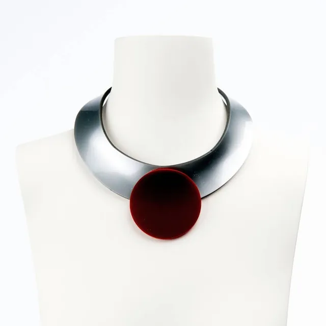Chic Ad Hoc Cleopatra Collana Girocollo Plexiglass