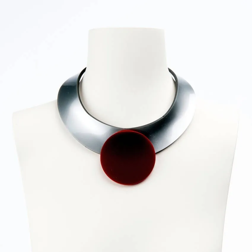 Chic Ad Hoc Cleopatra Collana Girocollo Plexiglass
