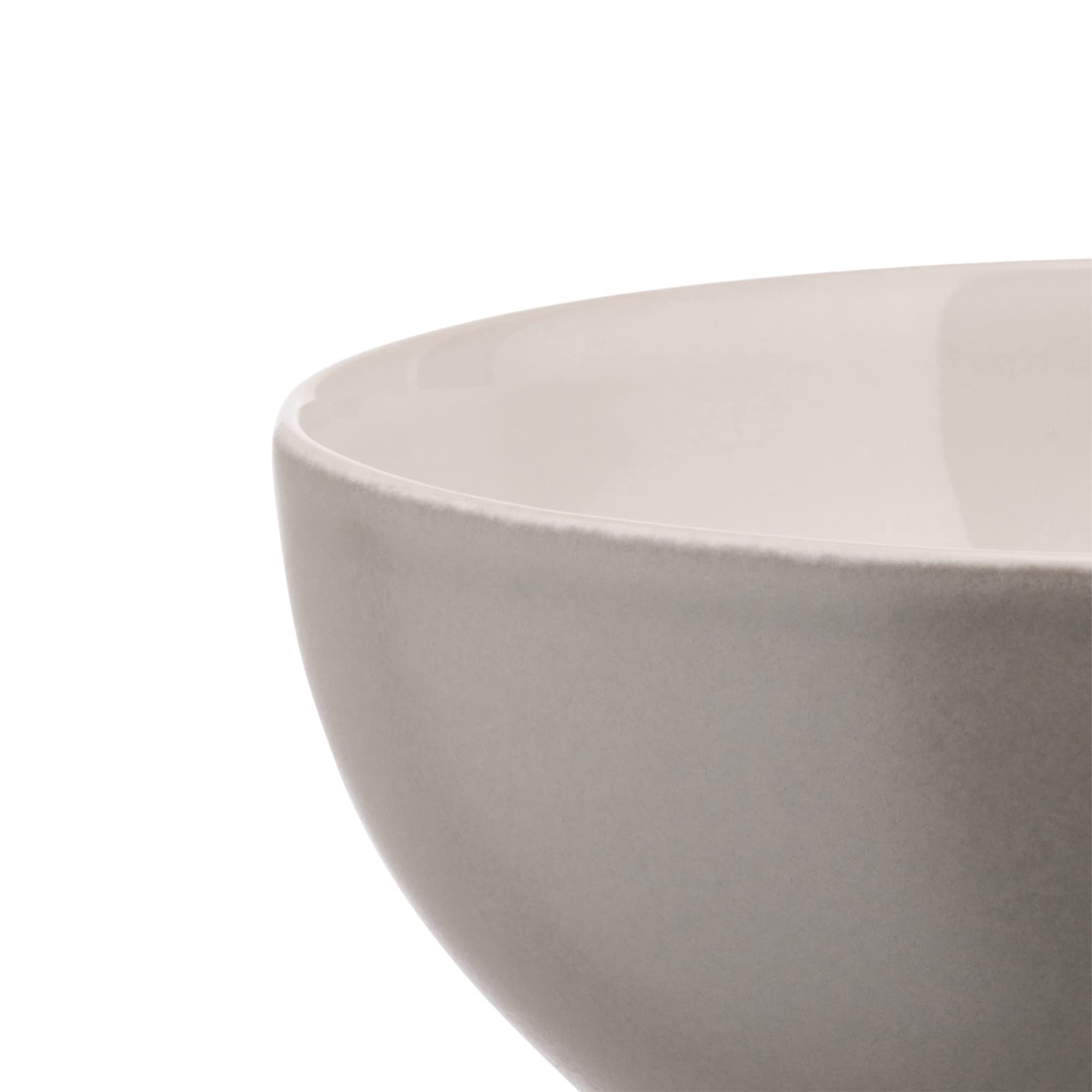 Alessi Tonale DC03/54 LG ciotola ceramica grigio set 4 stoneware