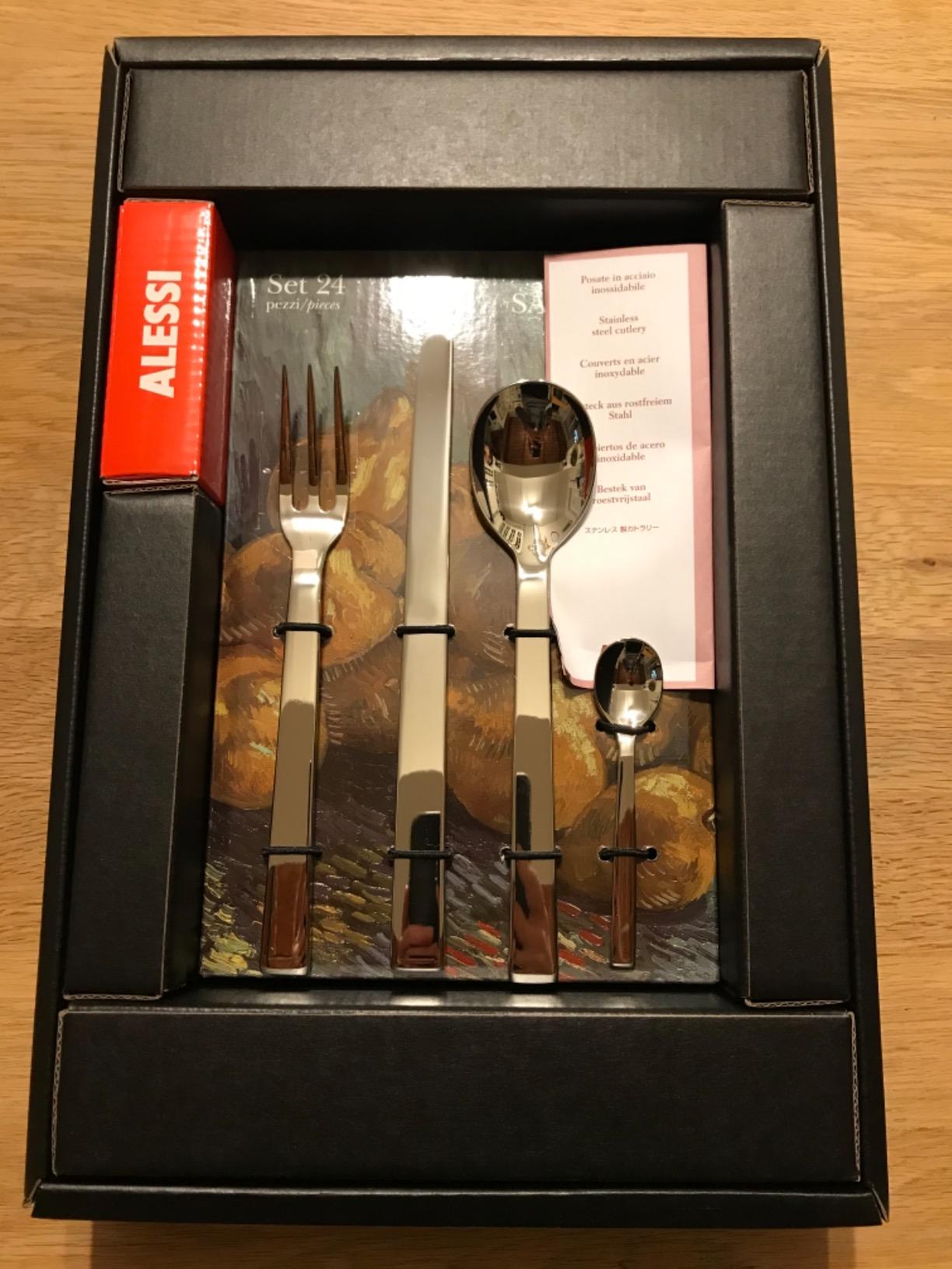 Alessi Santiago DC05S24 Servizio Posate 24 Pezzi Lucido