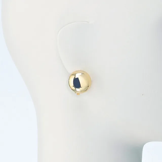 Chic Ad Hoc Orecchino Clip Bottone Oro Orecchini