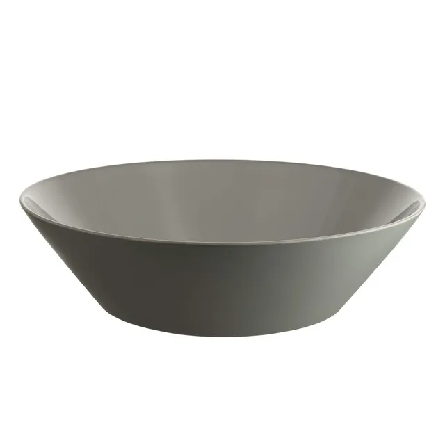 Alessi Tonale DC03/96 LG Insalatiera Ceramica Grigio Chiaro 33 cm