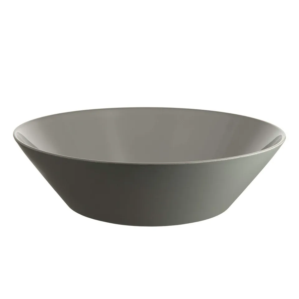 Alessi Tonale DC03/96 LG Insalatiera Ceramica Grigio Chiaro 33 cm