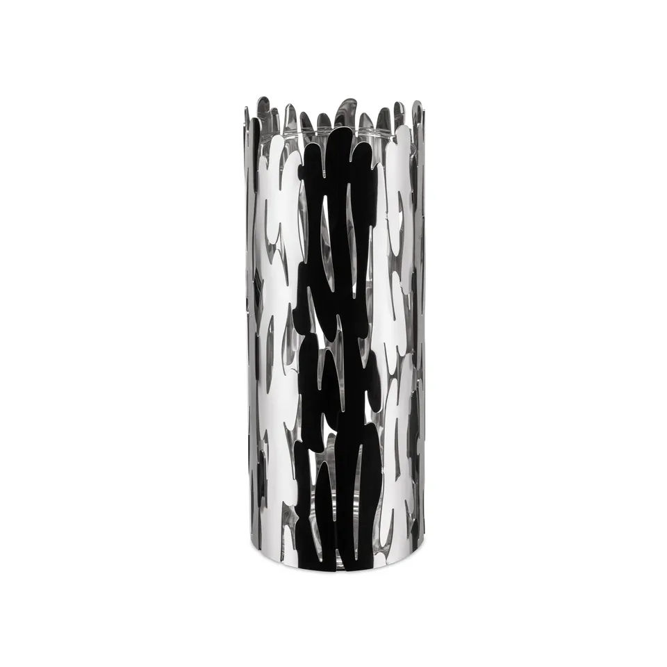 Alessi Barkvase BM05 vaso fiori acciaio lucido