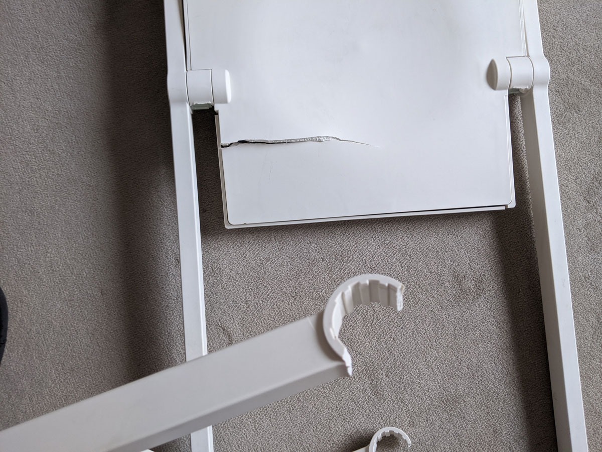Alessi Piana ASPN7032 sedia pieghevole grigia polipropilene