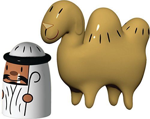Alessi AMGI23SET Amir Camelus 2 statuine porcellana