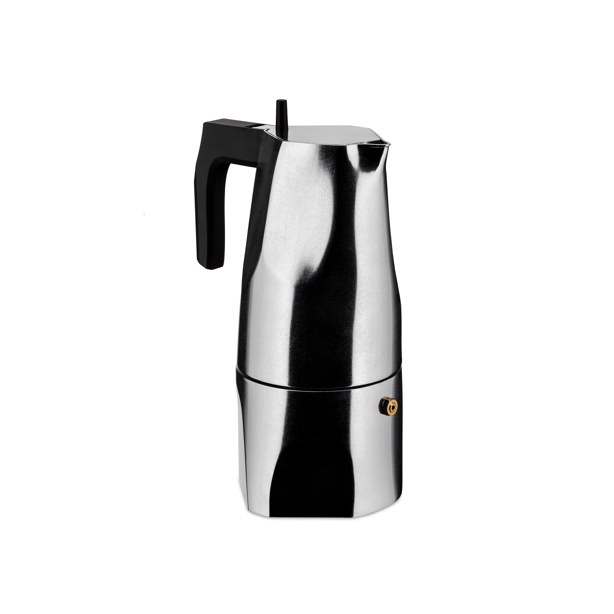Alessi Ossidiana MT18/6 moka 6 tazze alluminio