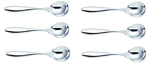 Alessi Mami SG38/7 Cucchiaini da Tè Acciaio Set 6 Pezzi