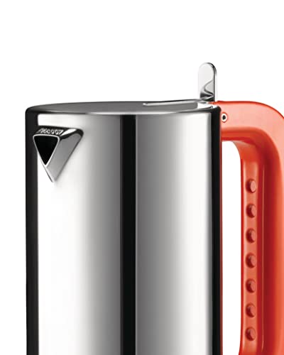 Alessi 9090/3 Manico Forato moka 3 tazze arancio