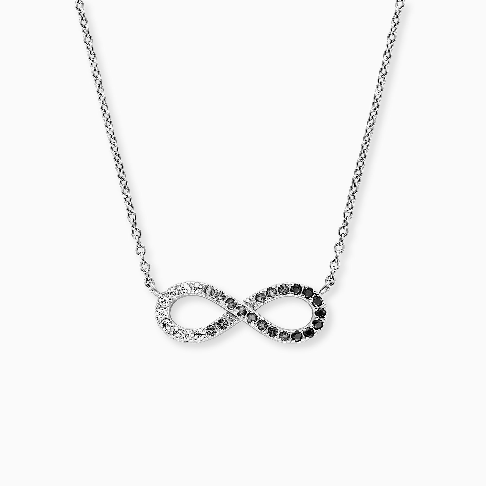 Engelsrufer Infinity Collana Argento 925 Multicolor con Zirconi