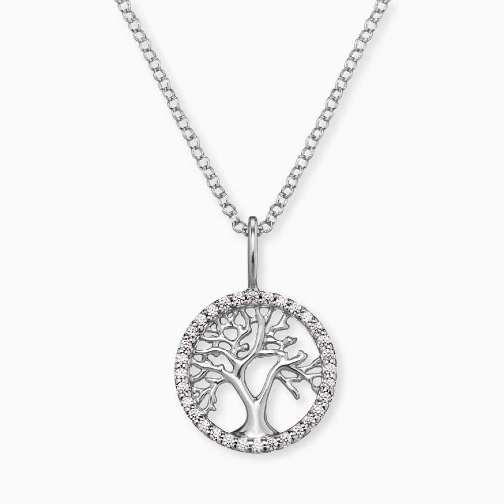 Engelsrufer Albero Vita collana argento zirconia regolabile