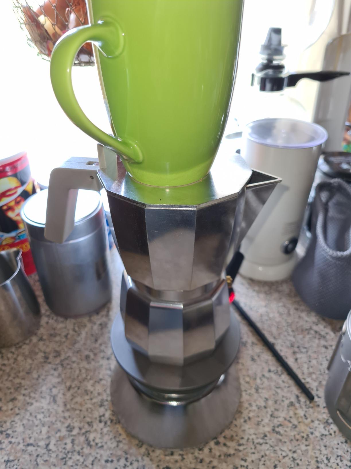 Alessi Moka DC06/6 caffettiera alluminio 6 tazze