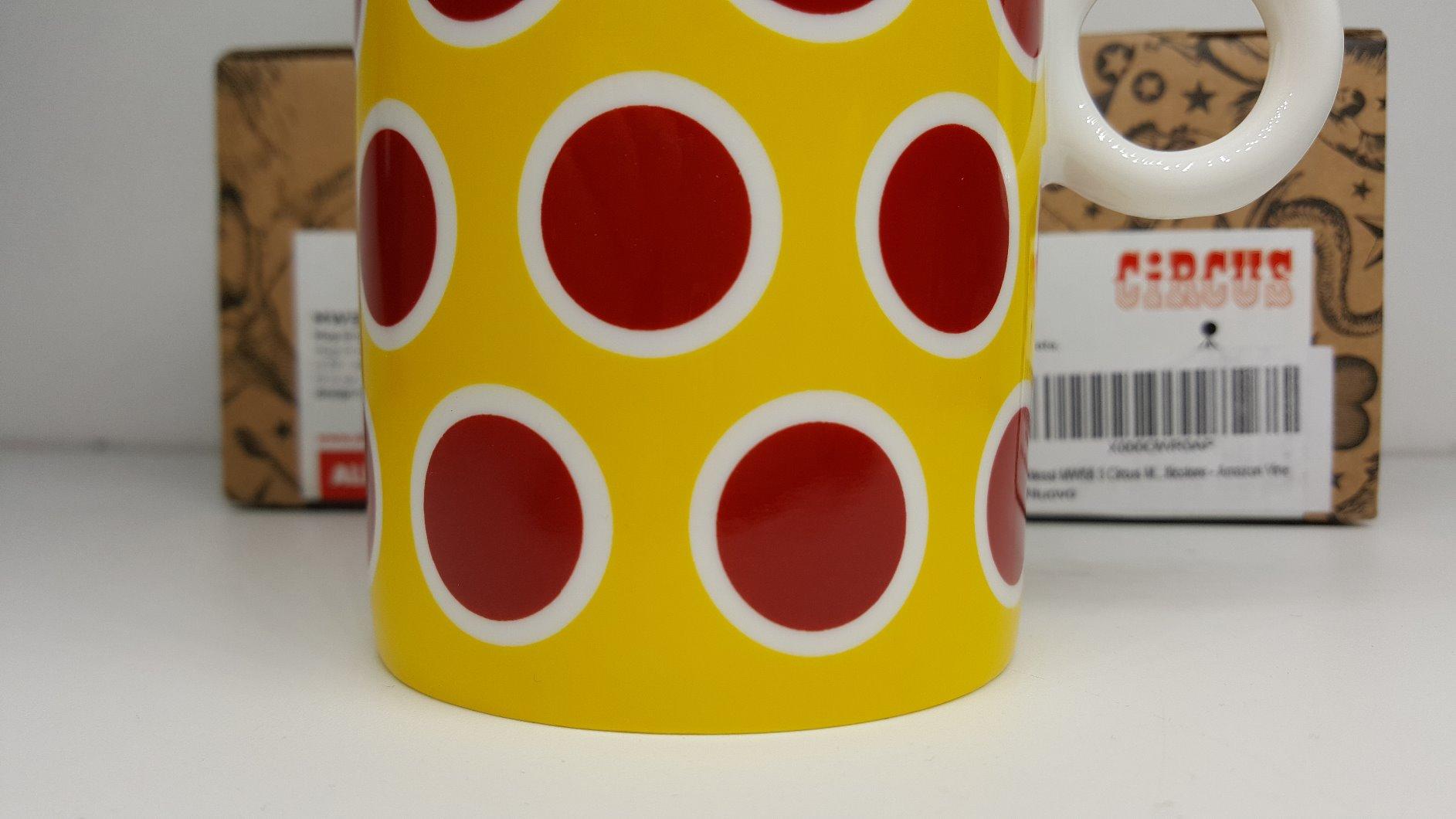 Alessi Circus MW58 2 Mug Bone China Multicolore