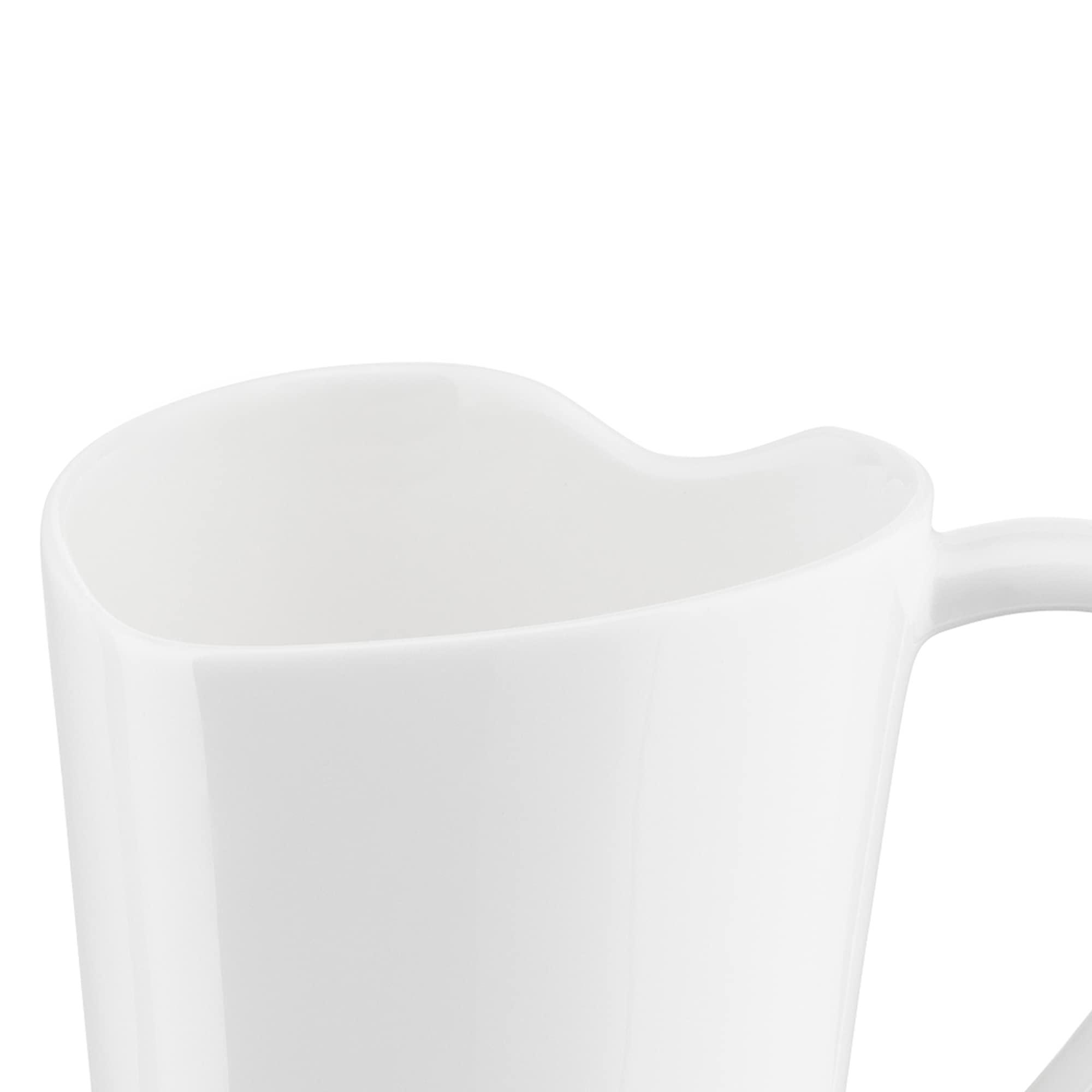 Alessi Mug To MMI24 tazza cuore bone china bianca 30 cl