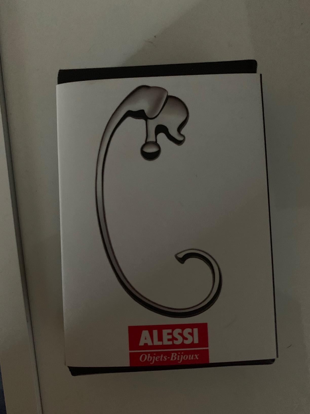 Alessi Jumbo FGO05 Gancio Borsa Elefante in Acciaio