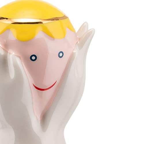 Alessi Angelo Miracolo AGJ01 3 statuina porcellana presepe