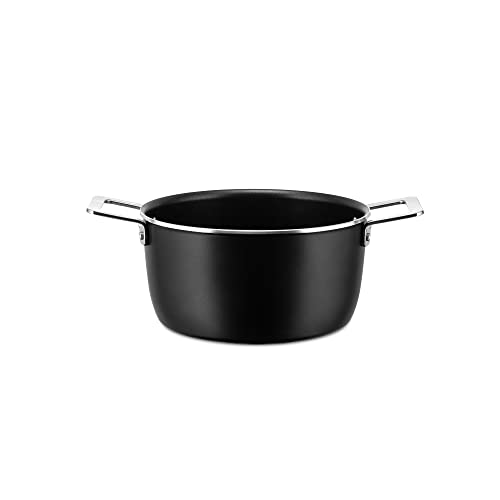 Alessi Pots&Pans Casseruola Nero Induzione