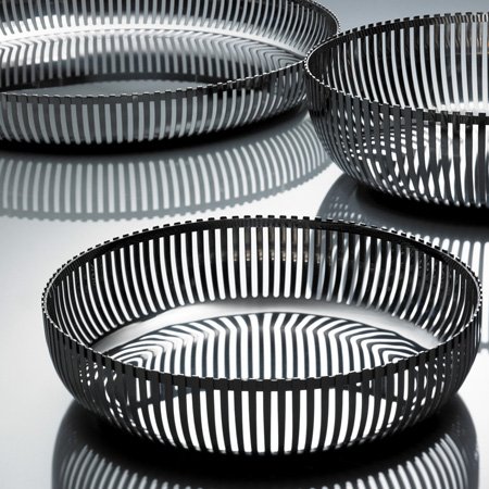 Alessi PCH04/32 vassoio rotondo 32 cm acciaio lucido