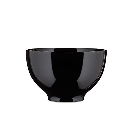 Alessi Tonale DC03/3 ciotola 18 cm gres nero lucido