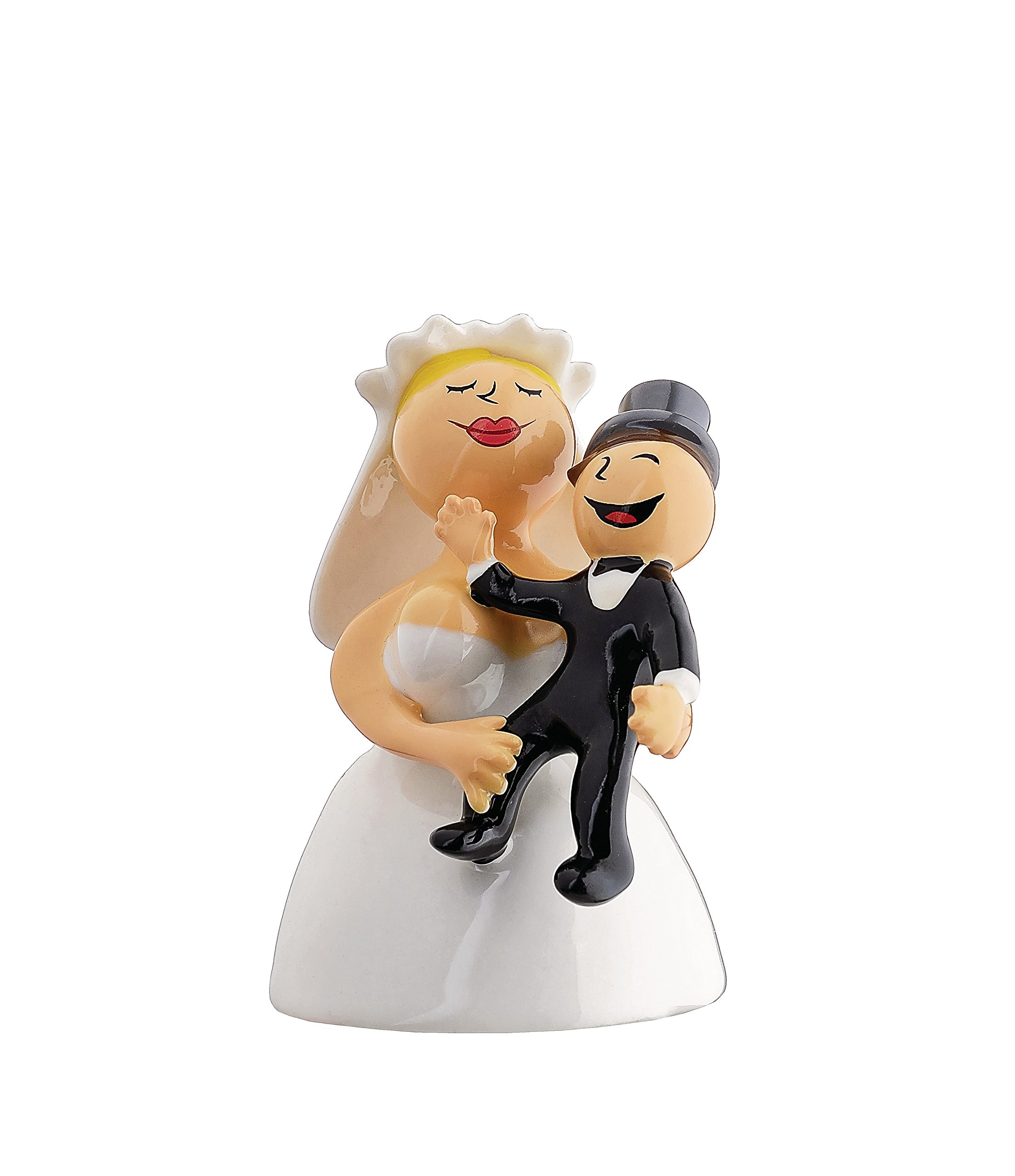 Alessi Abbracciami Amore Mio AMGI59 statuina torta porcellana