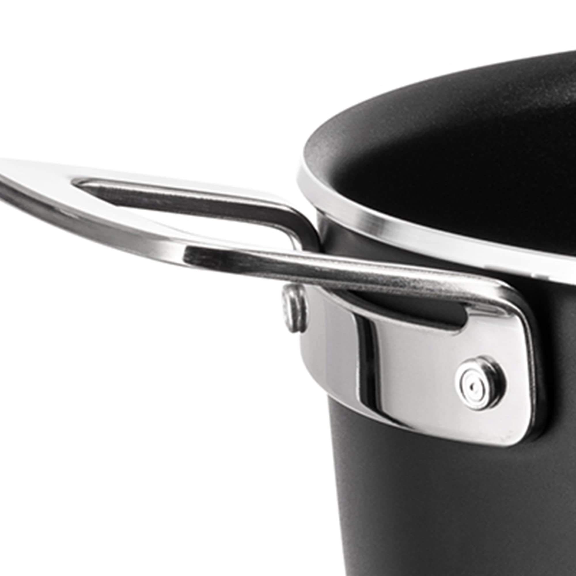 Alessi Pots&Pans Casseruola Nero Induzione
