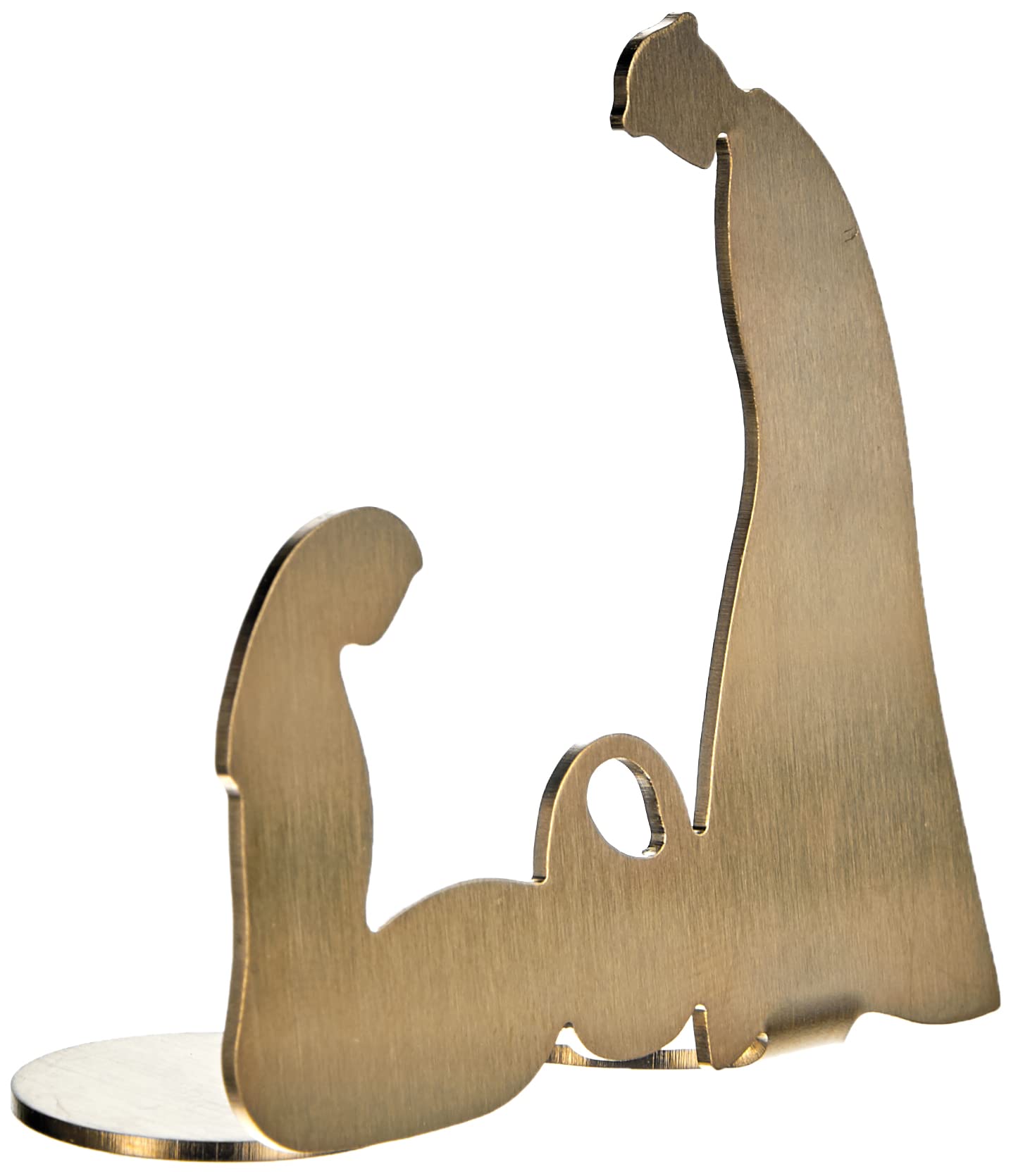 Alessi Home BM09 W Bark Crib presepe bianco resina acciaio