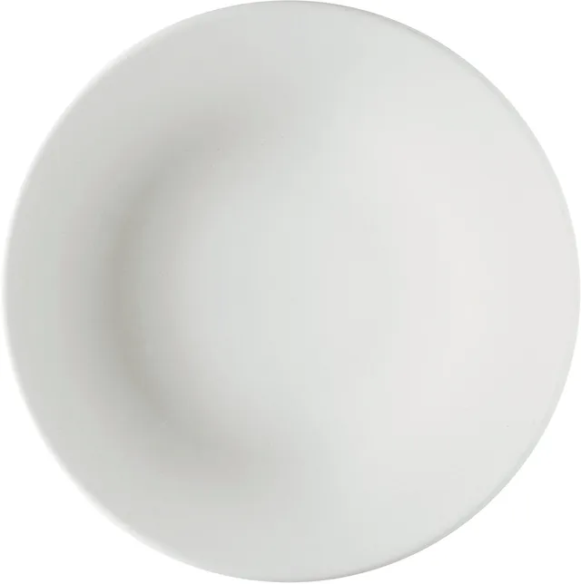 Alessi KU TI05/1 Piatto Piano Bianco Set 4 Porcellana