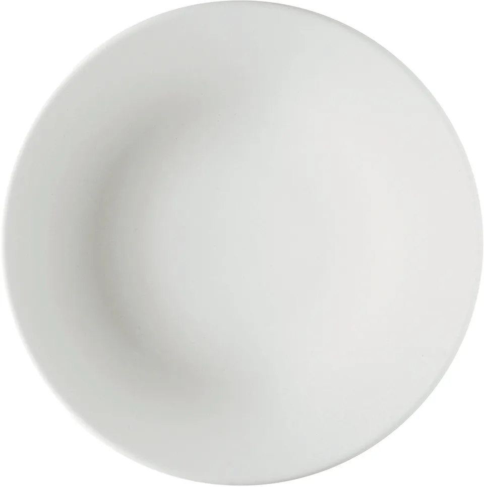 Alessi KU TI05/1 Piatto Piano Bianco Set 4 Porcellana