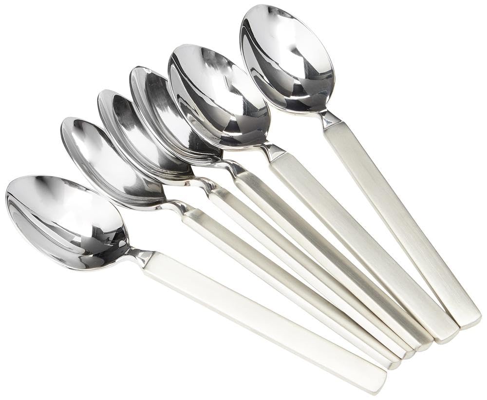 Alessi Dry 4180/7 cucchiaini da tè set 6 pezzi acciaio