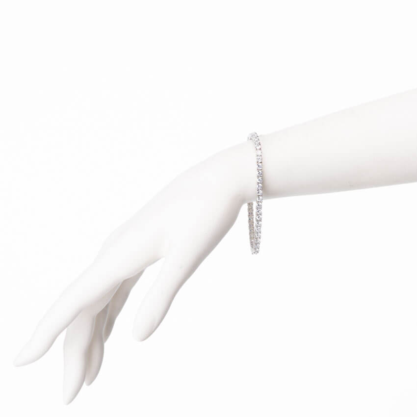 Chic Ad Hoc Bracciali Braccialetto Tennis Classico 4 Griffe L