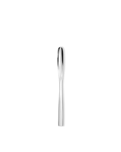 Alessi Dressed Cucchiaio Latte Macchiato Acciaio Argento