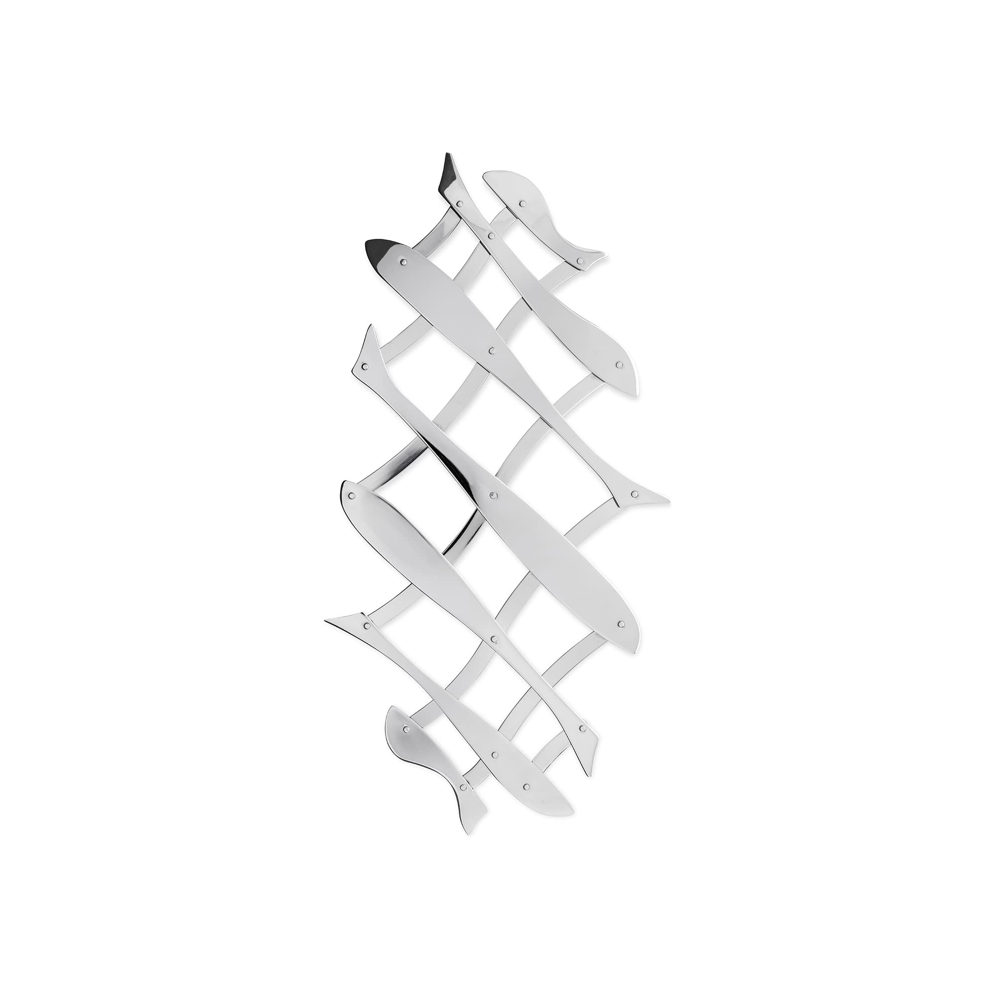 Alessi Pescher DUL03 Sottopentola Estensibile 51 cm Acciaio