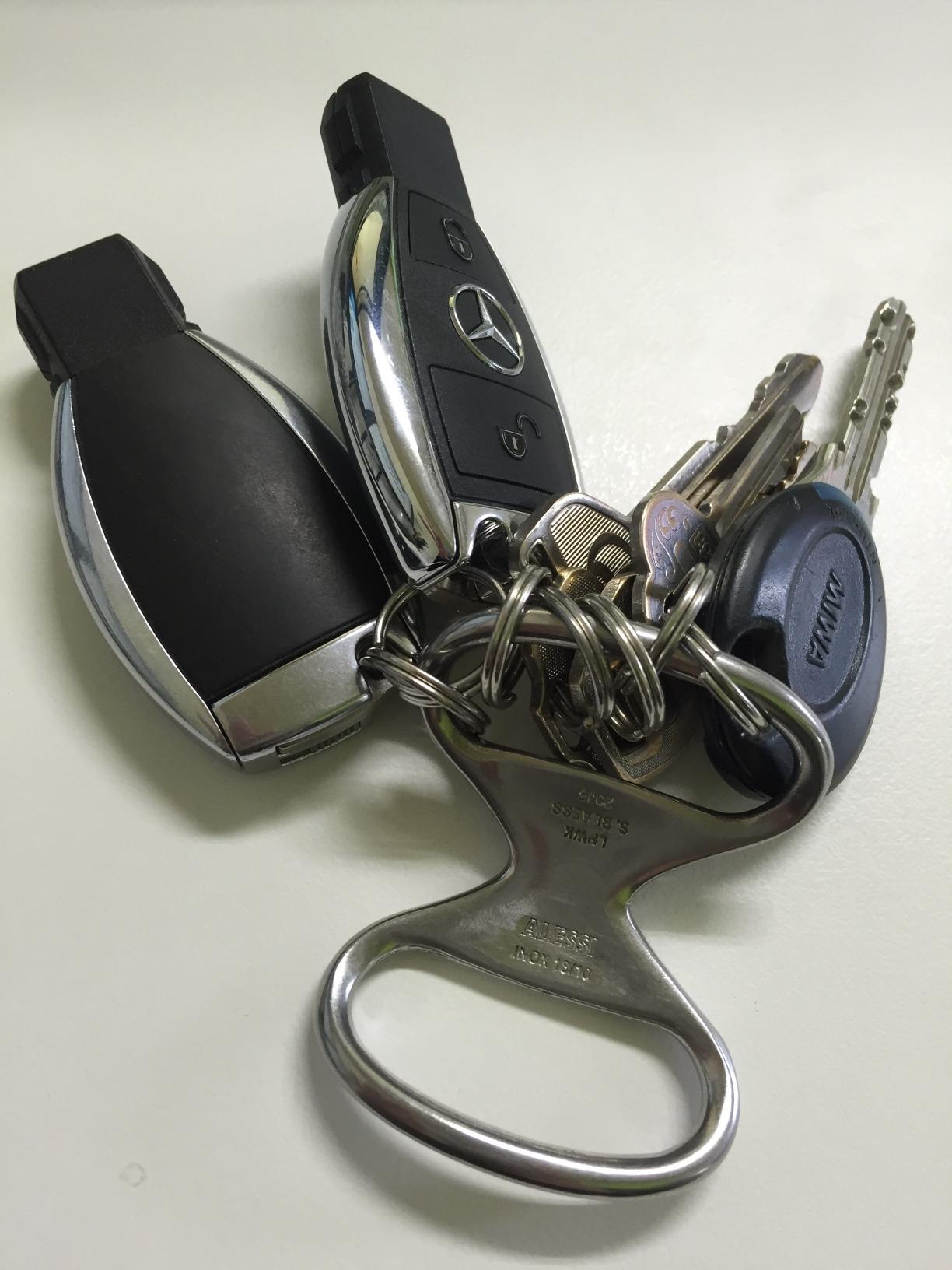 Alessi Marli SB01 apribottiglie acciaio lucido 18/10