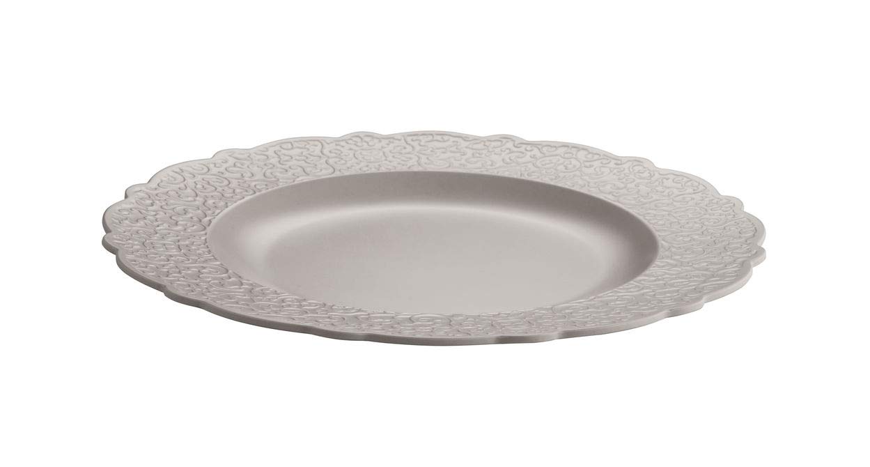 Alessi Dressed MW72/1 WG Piatto Piano Melammina Grigio