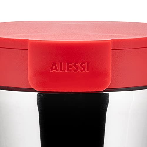 Alessi Caffa GIA24 R Travel Mug Acciaio Rossa