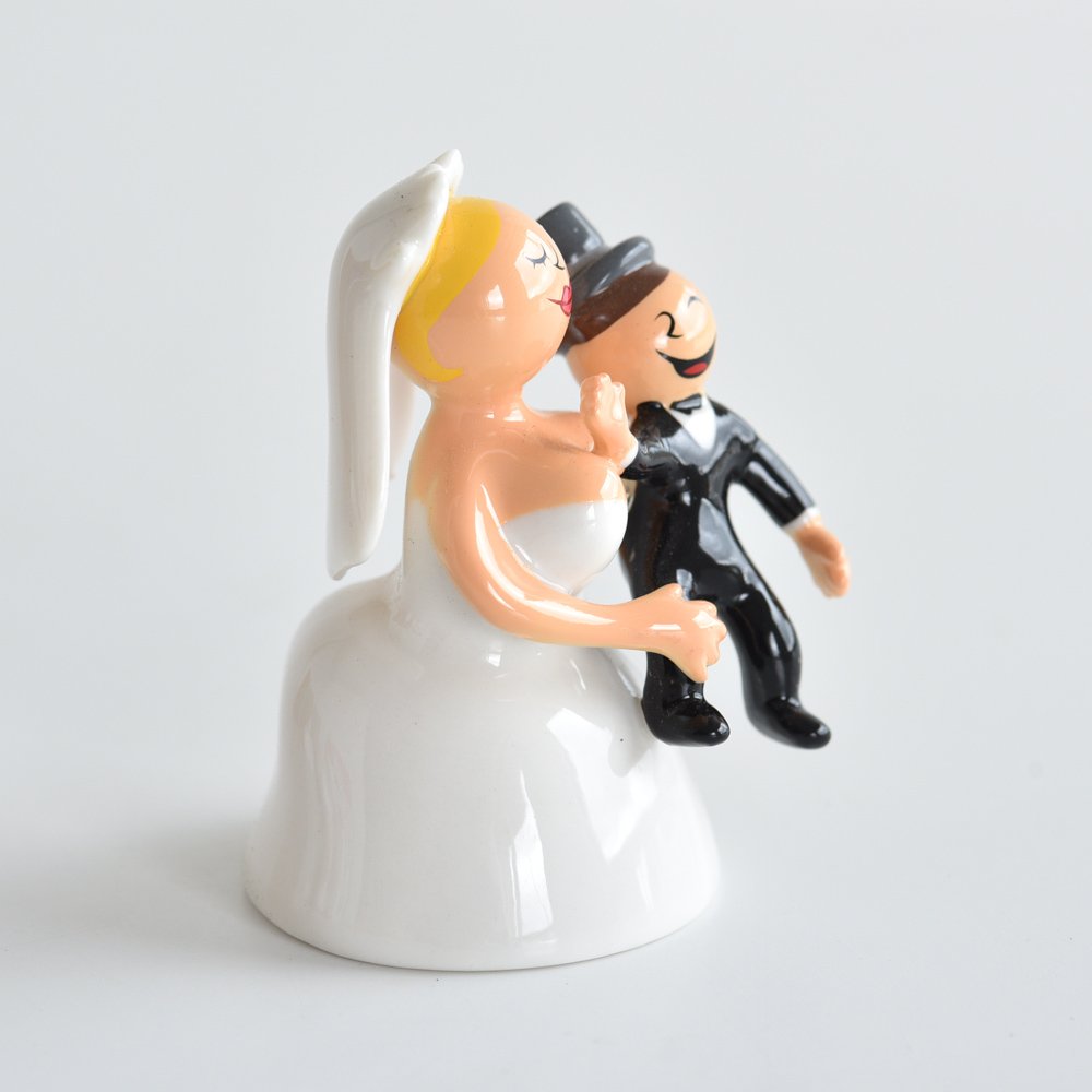 Alessi Abbracciami Amore Mio AMGI59 statuina torta porcellana