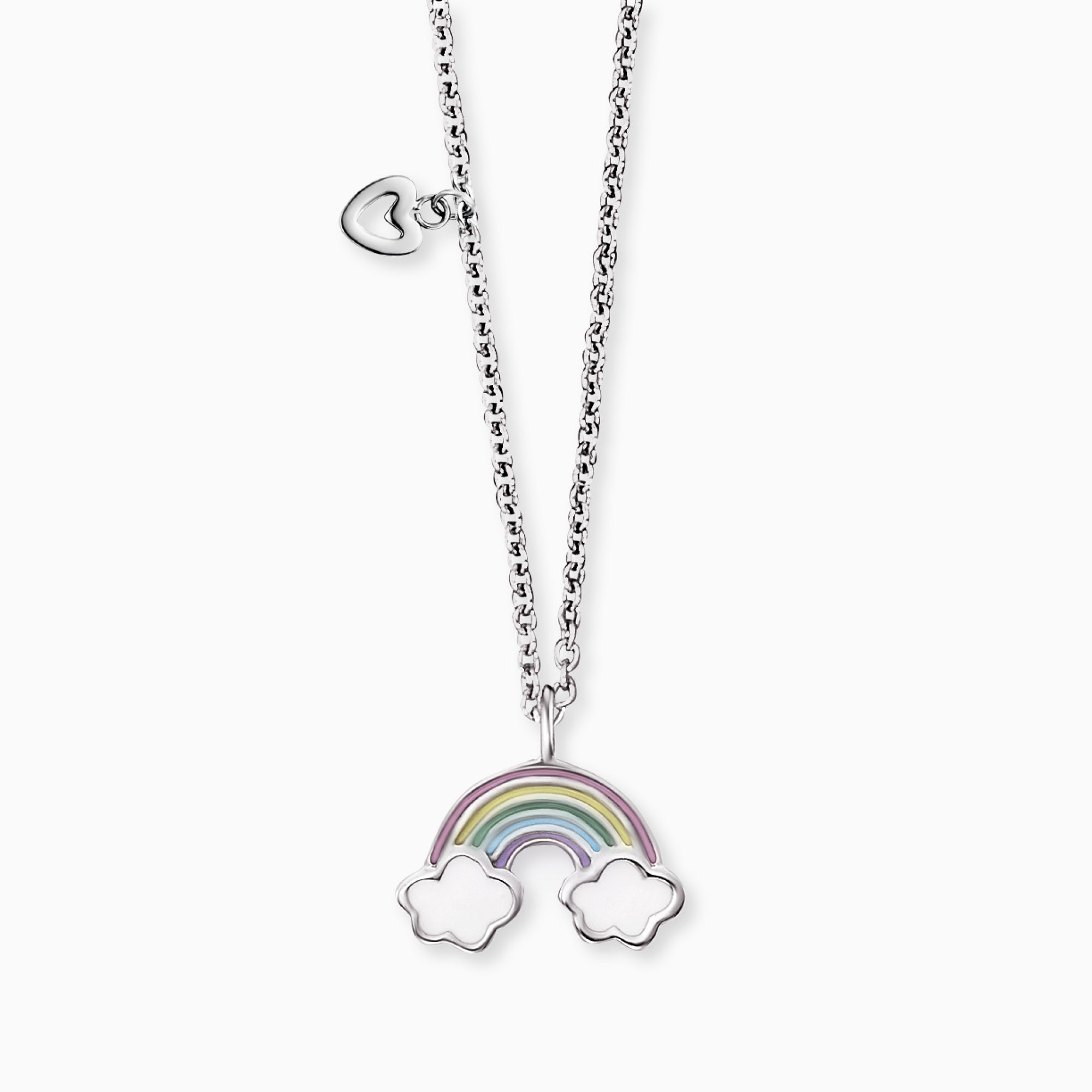 Engelsrufer Kinder collana bambina arcobaleno smalto argento