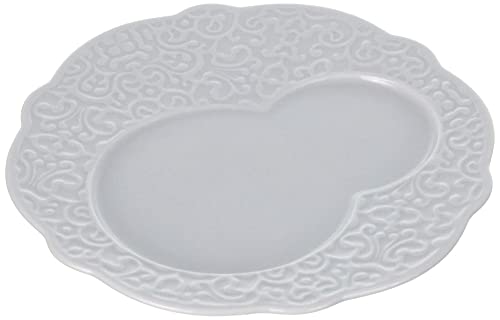 Alessi Dressed Piatto Colazione Porcellana Bianca 4 pz