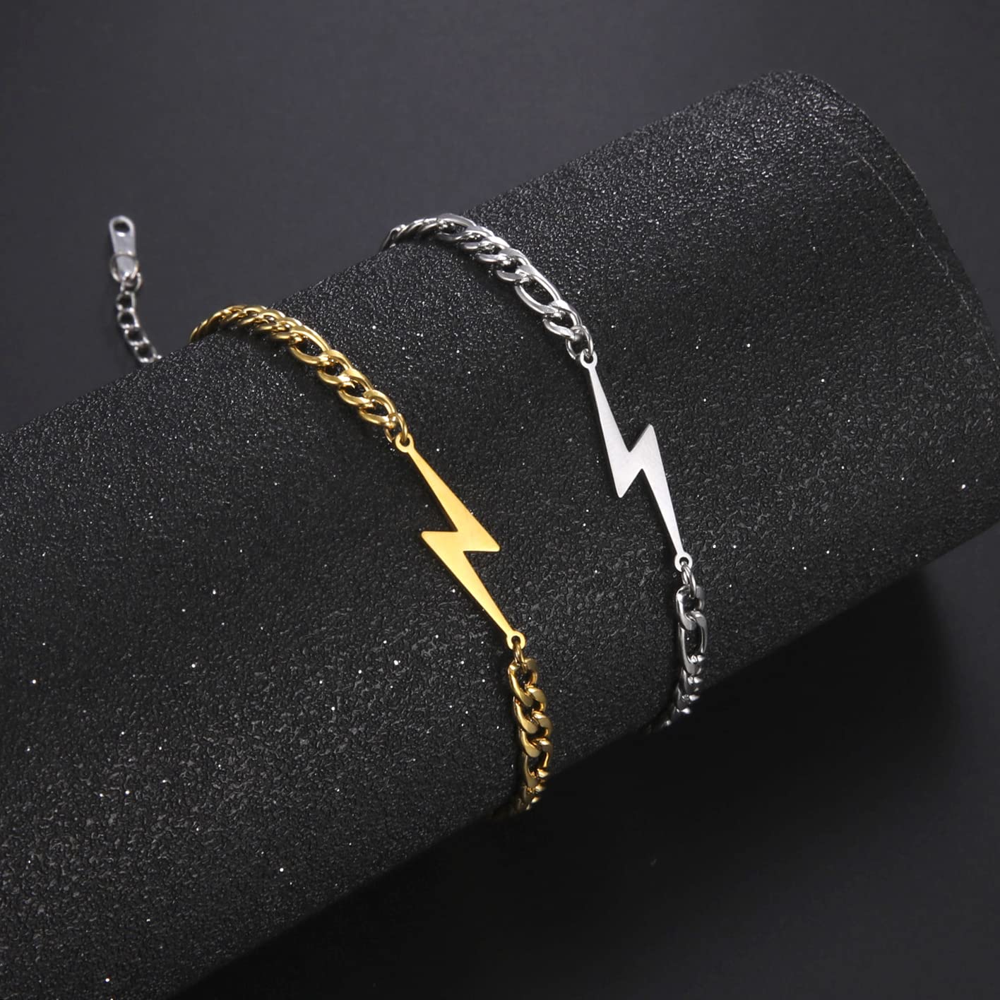 EUEAVAN Bracelets bracciale flash minimalista plastica