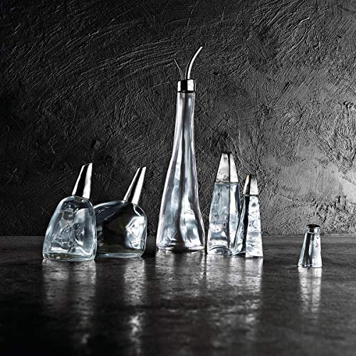 Alessi PZ08 Spargizucchero Vetro Acciaio Argentato