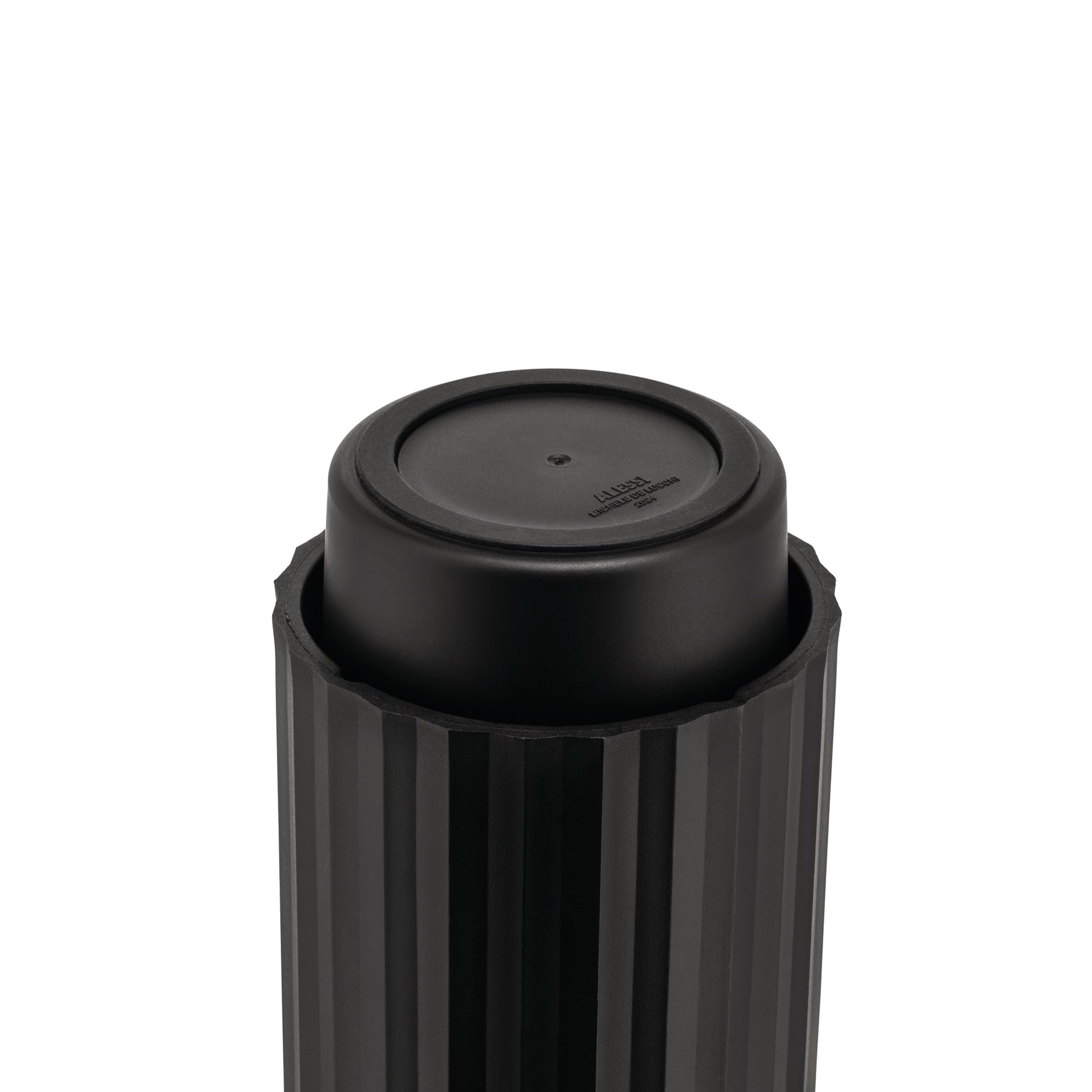 Alessi Plissé MDL20 B Svuotacapsule Nero 8,3 cm Resina