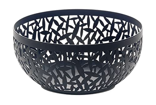 Alessi Cactus MSA04/21 B Centrotavola Portafrutta Nero 21 cm