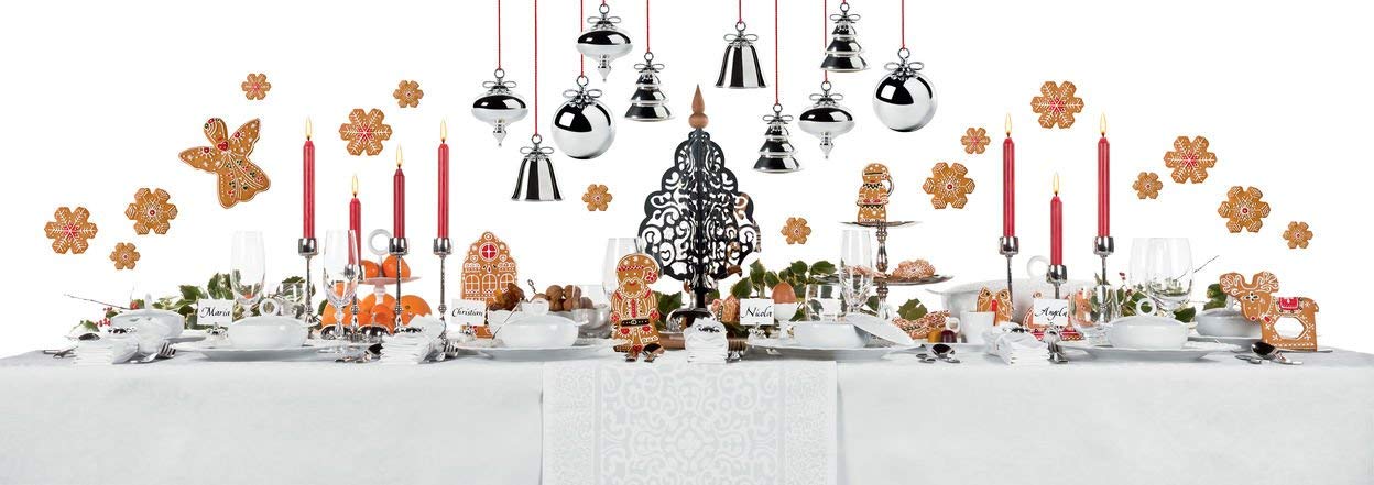 Alessi Dressed for X-mas decorazione natalizia acciaio 27 cm
