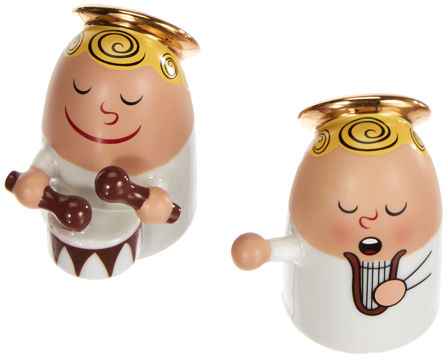 Alessi Angels Band AMGI26 statuine angeli porcellana 2 pezzi