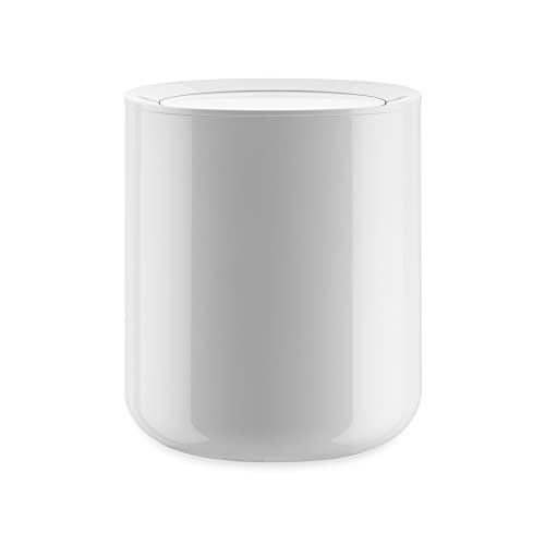 Alessi Birillo PL10 W Cestino Bagno PMMA Bianco