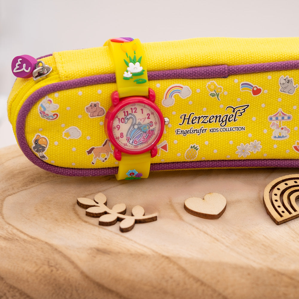Engelsrufer Kinder orologio bambina cigno con astuccio