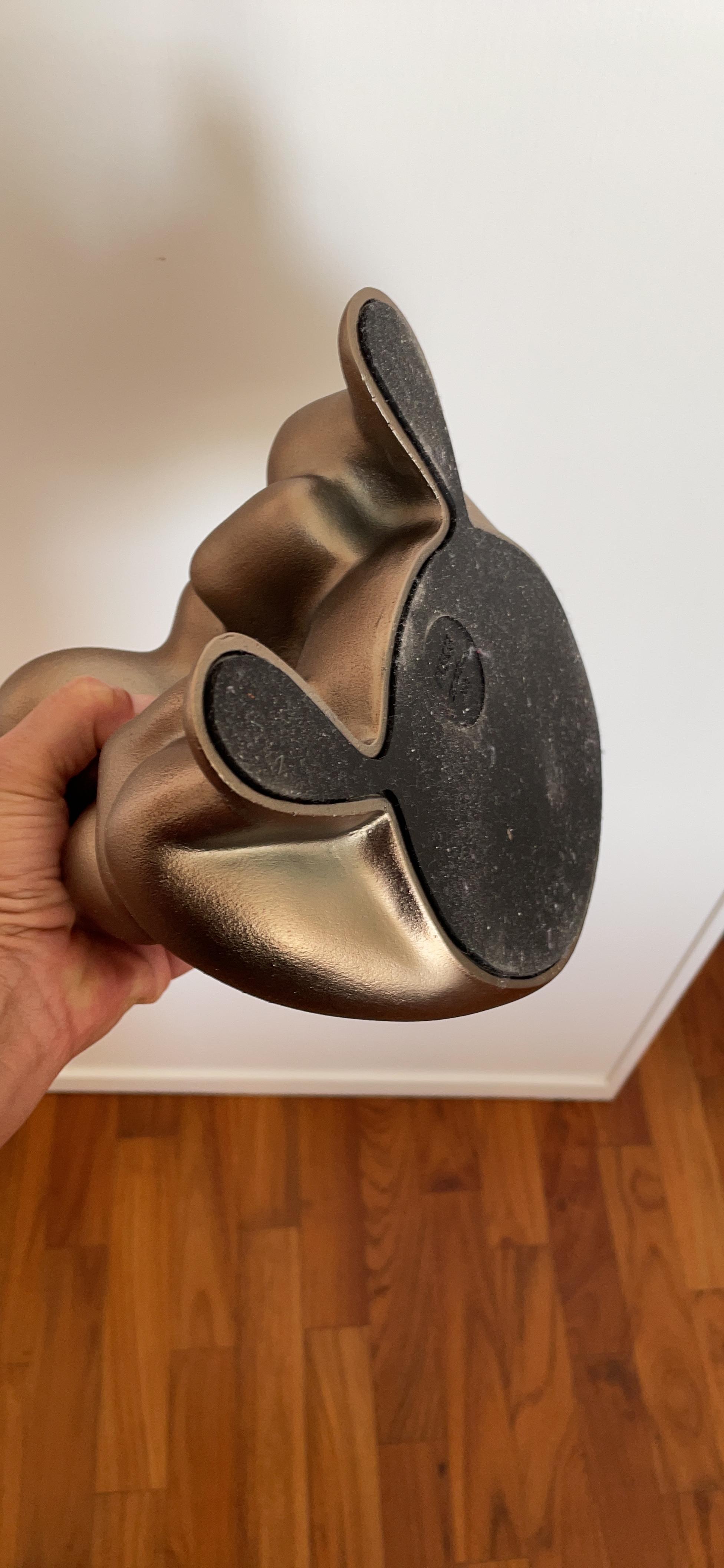 Alessi Dédé PS18 BM fermaporta resina marrone