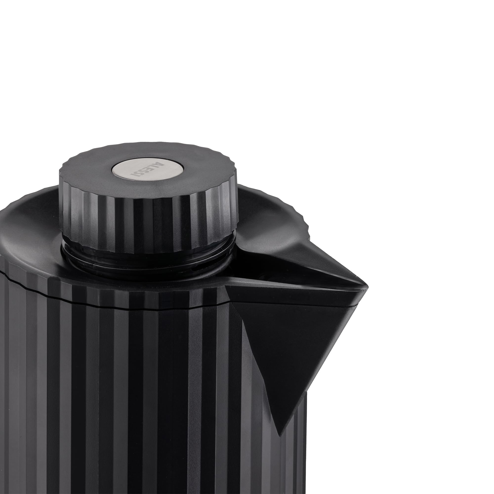 Alessi Plissé MDL12 B Caraffa Termoisolante Nera 100 cl