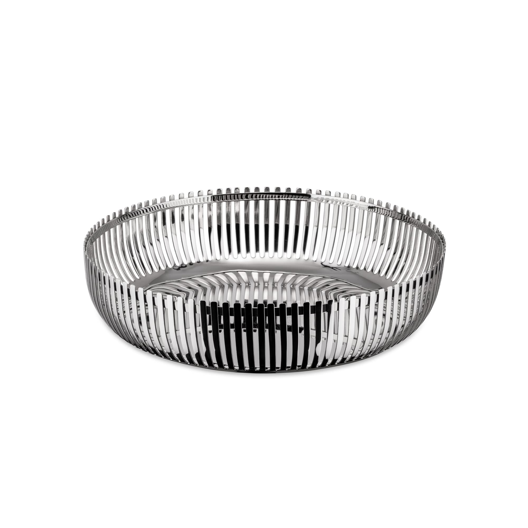 Alessi PCH02/20 Cestino Acciaio Portaoggetti 20 cm Lucido